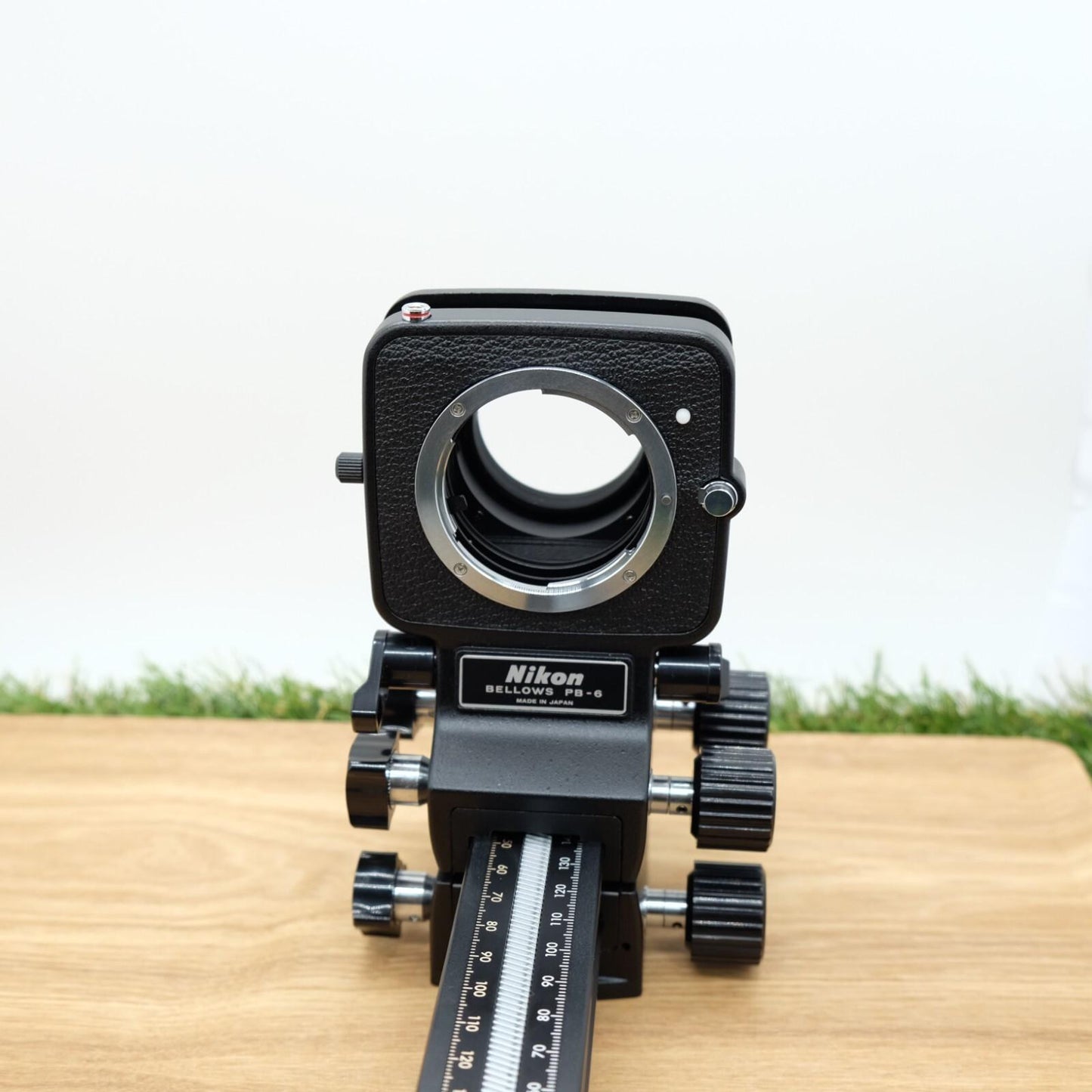 Nikon PB-6 Bellows Focusing Attachment Black W/ Box Japan [Top Mint] #1112A