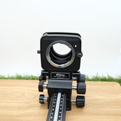 Nikon PB-6 Bellows Focusing Attachment Black W/ Box Japan [Top Mint] #1112A