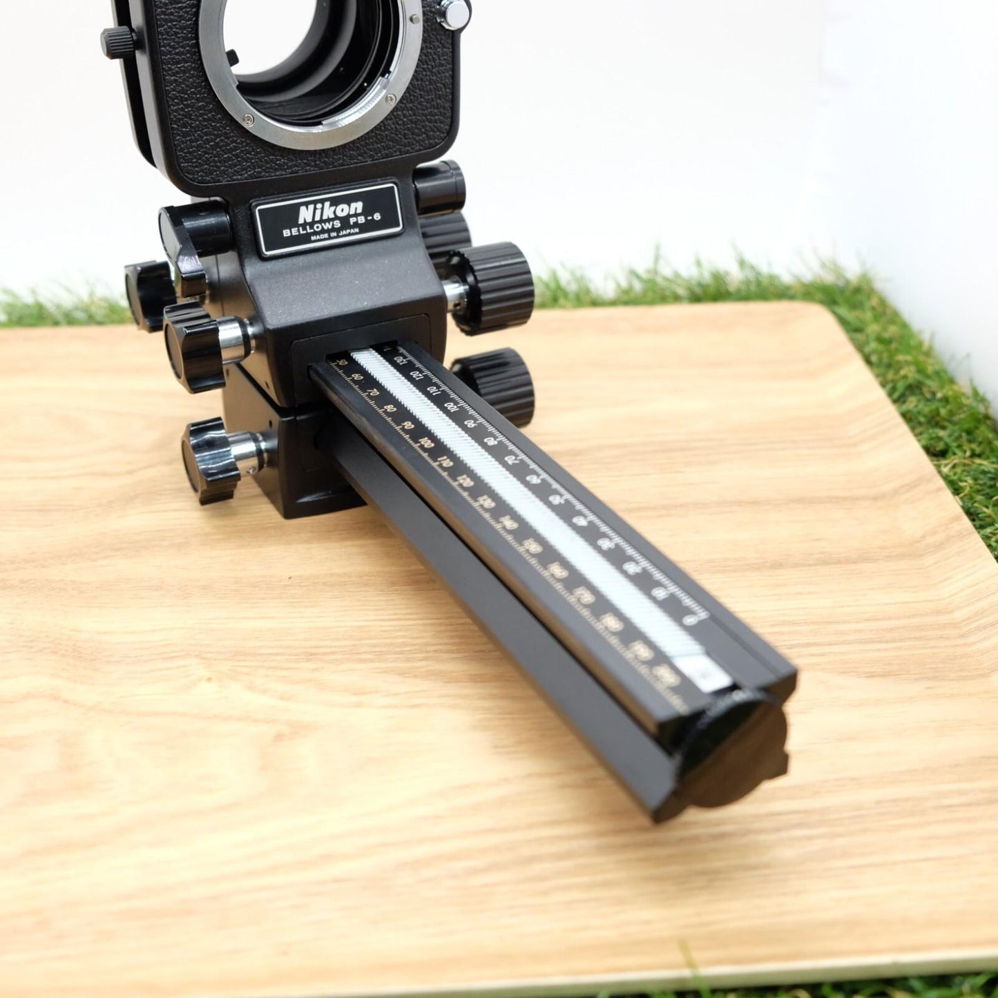 Nikon PB-6 Bellows Focusing Attachment Black W/ Box Japan [Top Mint] #1112A