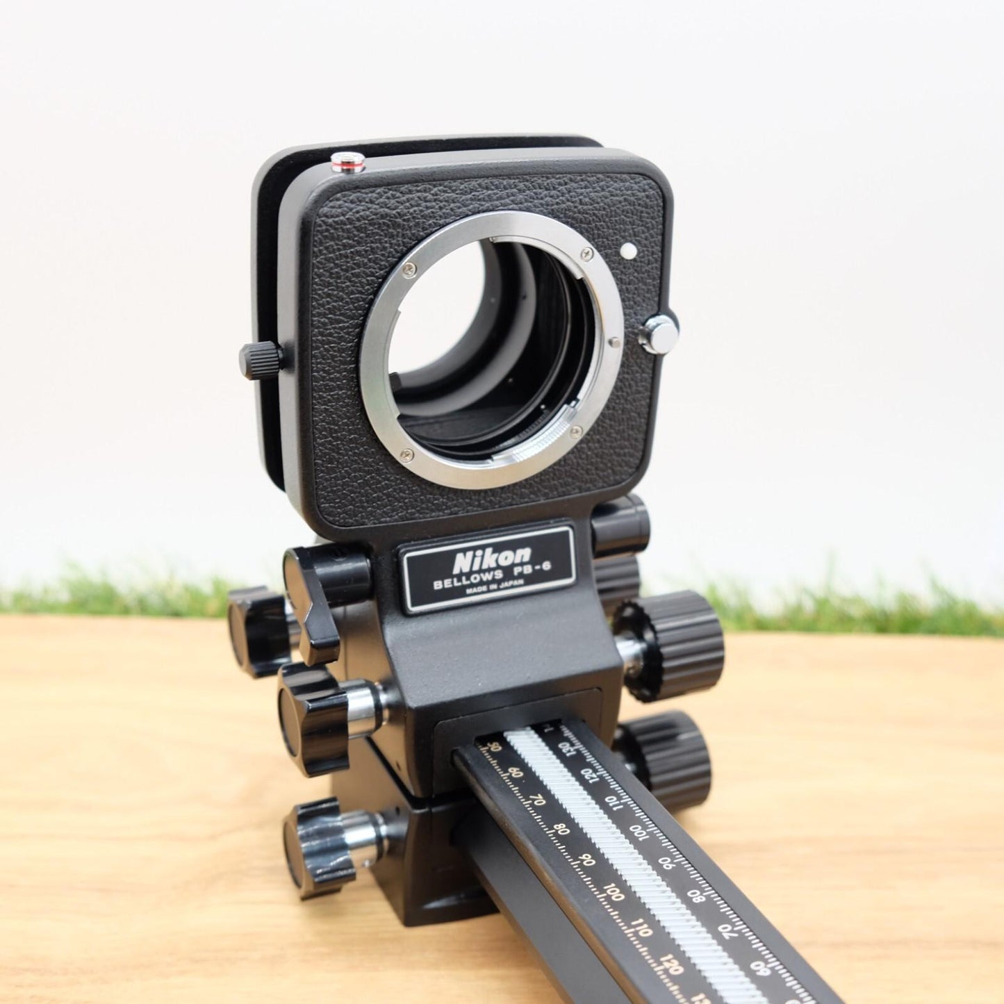 Nikon PB-6 Bellows Focusing Attachment Black W/ Box Japan [Top Mint] #1112A