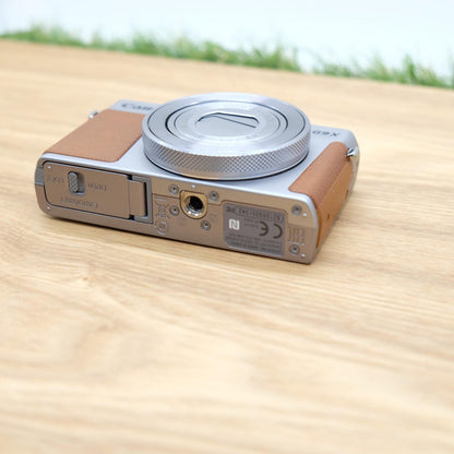 Canon PowerShot G9 X Mark II Silver 20.1MP Digital Camera W/ box JP [Mint] #1208