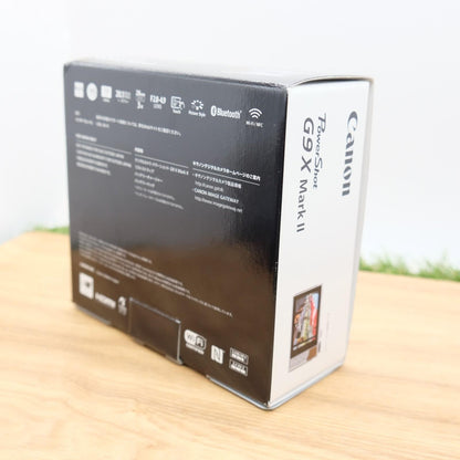 Canon PowerShot G9 X Mark II Silver 20.1MP Digital Camera W/ box JP [Mint] #1208