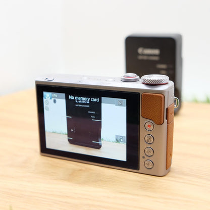 Canon PowerShot G9 X Mark II Silver 20.1MP Digital Camera W/ box JP [Mint] #1208