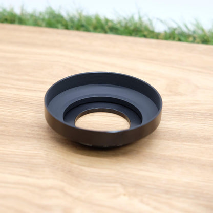 OLYMPUS Lens M.ZUIKO DIGITAL 17mm F2.8 Micro Silver W/ Hood Japan [Mint] #1005B