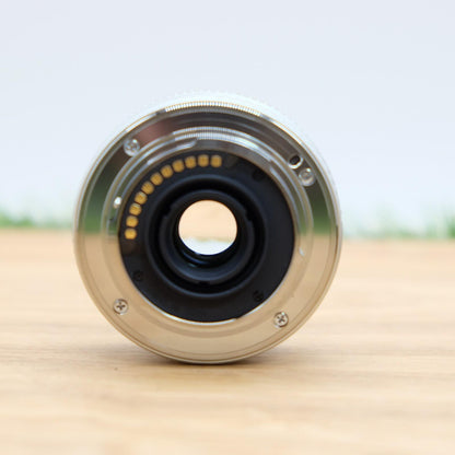 OLYMPUS Lens M.ZUIKO DIGITAL 17mm F2.8 Micro Silver W/ Hood Japan [Mint] #1005B