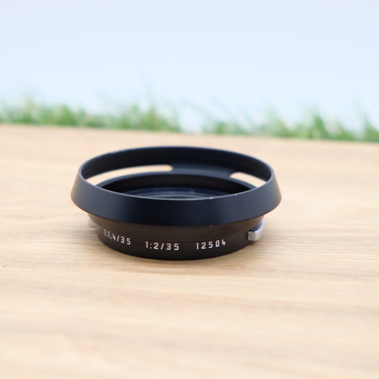 Leica 12504 35mm Lens Hood for M35 F1.4 and M35 F2.0 Black Japan [N Mint] #1147A