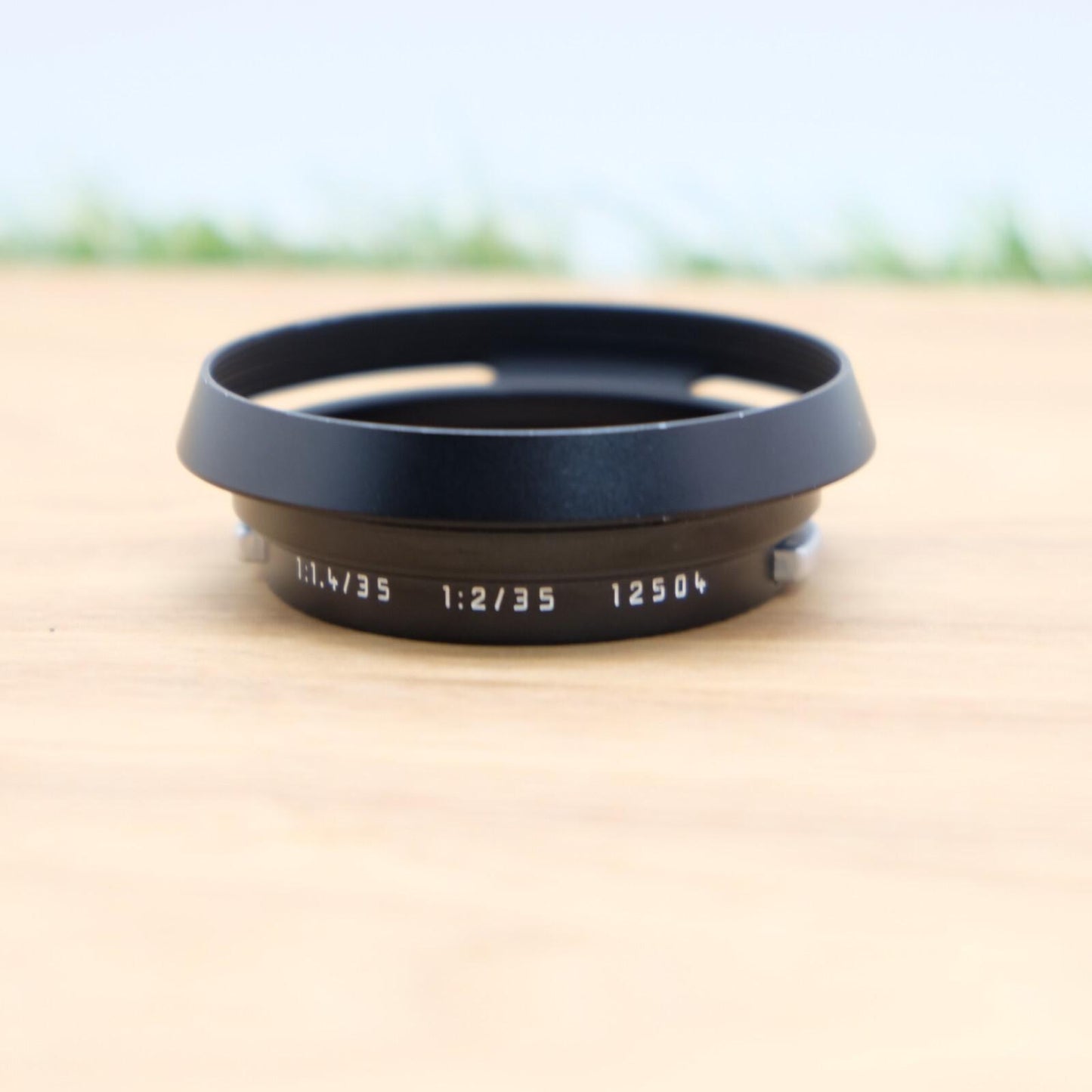 Leica 12504 35mm Lens Hood for M35 F1.4 and M35 F2.0 Black Japan [N Mint] #1147A