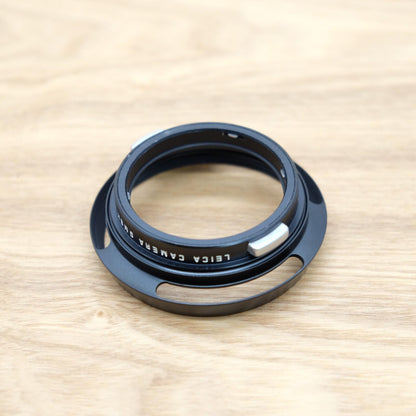 Leica 12504 35mm Lens Hood for M35 F1.4 and M35 F2.0 Black Japan [N Mint] #1147A