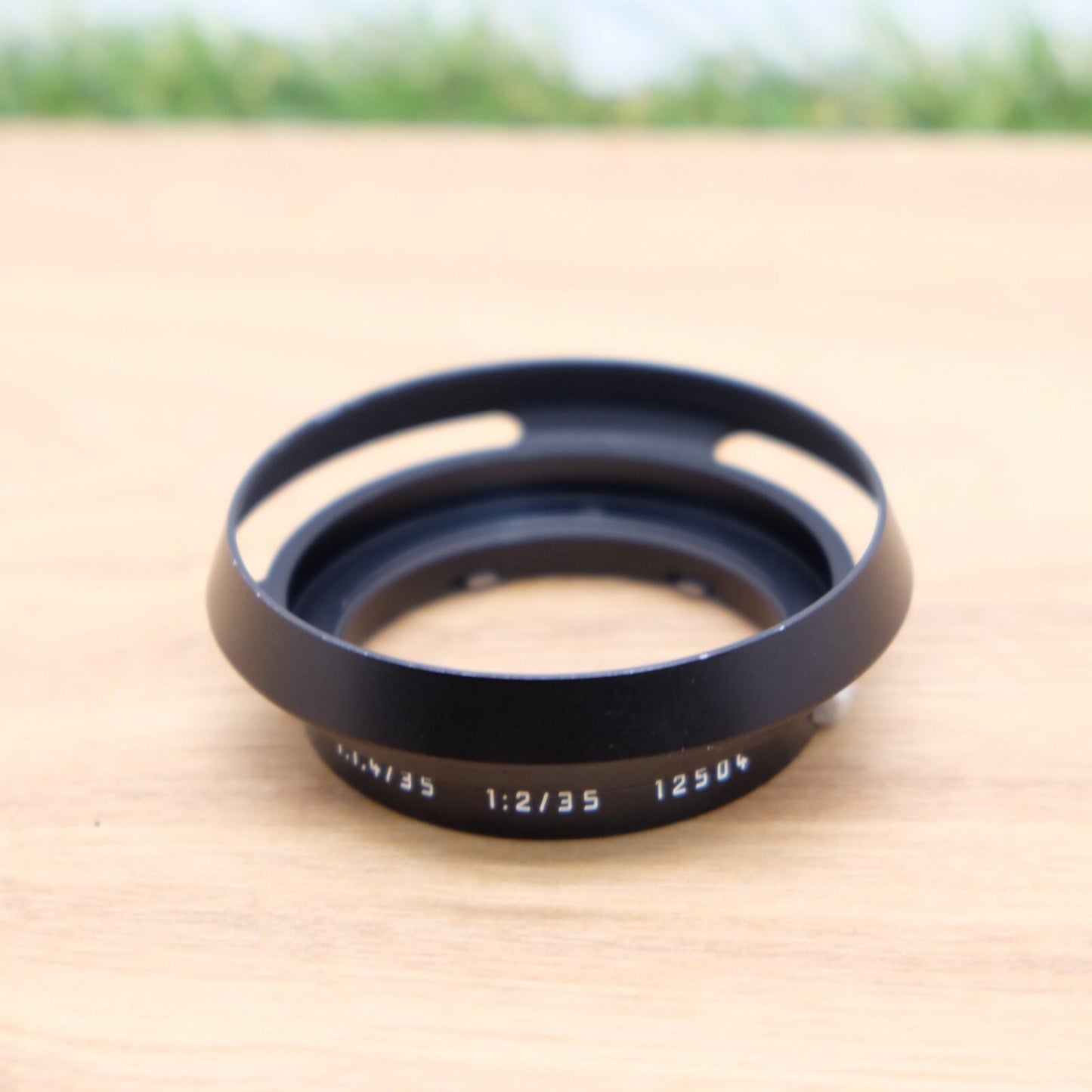 Leica 12504 35mm Lens Hood for M35 F1.4 and M35 F2.0 Black Japan [N Mint] #1147A