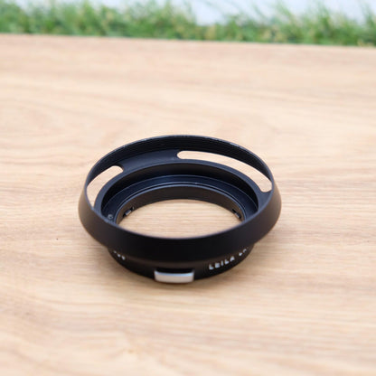 Leica 12504 35mm Lens Hood for M35 F1.4 and M35 F2.0 Black Japan [N Mint] #1147A
