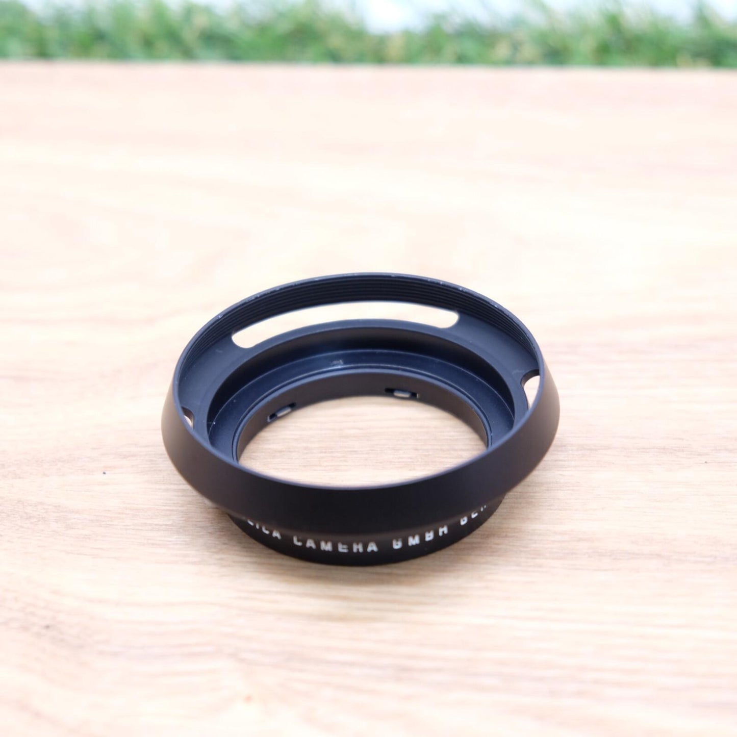 Leica 12504 35mm Lens Hood for M35 F1.4 and M35 F2.0 Black Japan [N Mint] #1147A