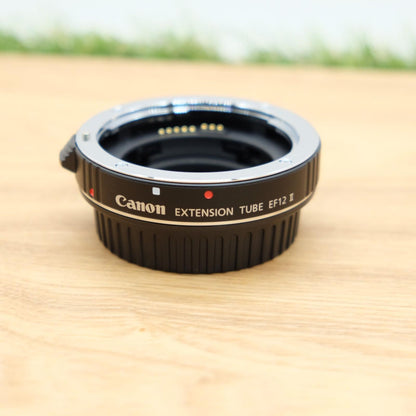 Canon Extension Tube EF12 II  for EF EOS Camera W/ Box [Mint] Japan #1164A