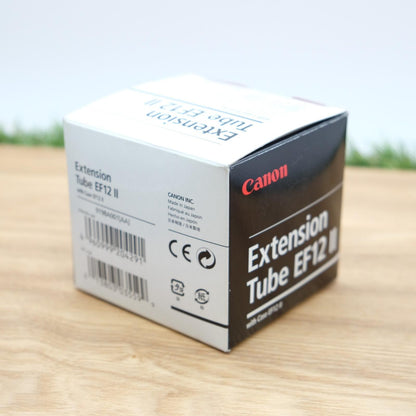 Canon Extension Tube EF12 II  for EF EOS Camera W/ Box [Mint] Japan #1164A