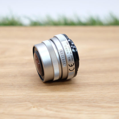 PENTAX 03 FISH EYE 3.2mm f/5.6 Lens Q Mount Sliver W/ Cap Japan [Unused] #1219