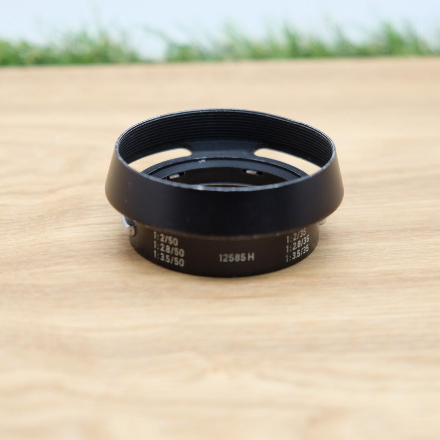 Leica 12585 H Lens Hood for Summicron Elmar M 35mm 50mm Japan [Near Mint] #1228