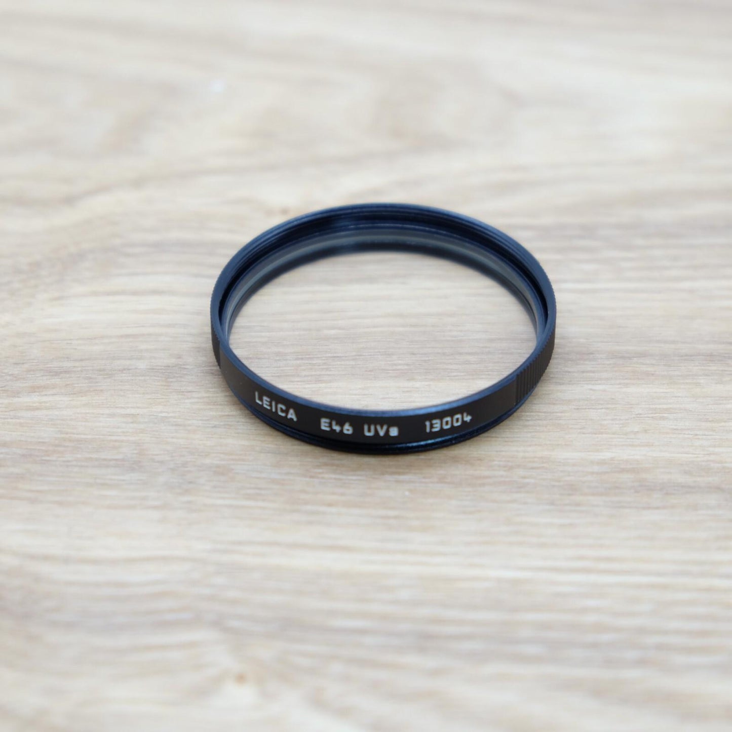 LEICA E46 UVa 13004 46mm Filter Black  W/ Box Case From Japan [Mint] #1231