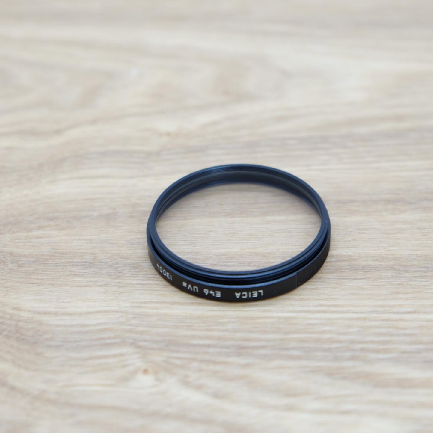 LEICA E46 UVa 13004 46mm Filter Black  W/ Box Case From Japan [Mint] #1231