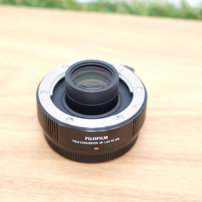FUJIFILM Fuji Fujinon Teleconverter XF 1.4X TC WR Black  Japan [Mint] #1148A