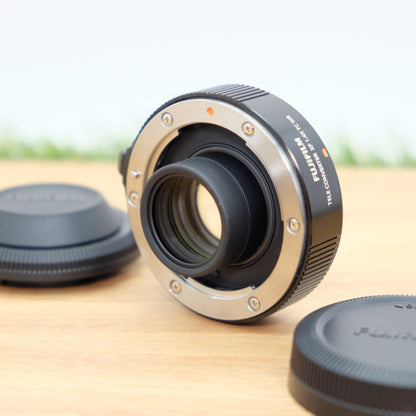 FUJIFILM Fuji Fujinon Teleconverter XF 1.4X TC WR Black  Japan [Mint] #1148A