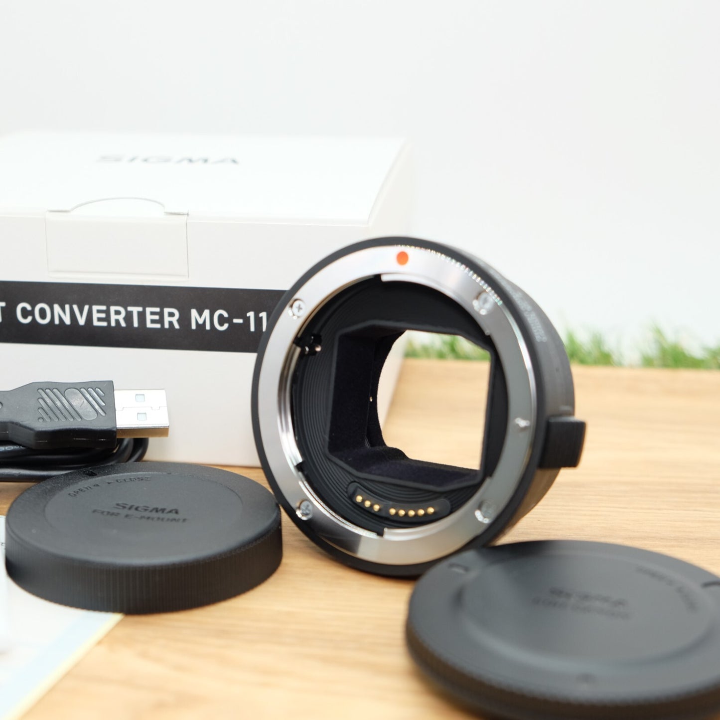 Sigma MC-11 Mount Converter Lens Adapter EF to E W/ Box Japan [Mint] #1240