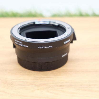 Sigma MC-11 Mount Converter Lens Adapter EF to E W/ Box Japan [Mint] #1240