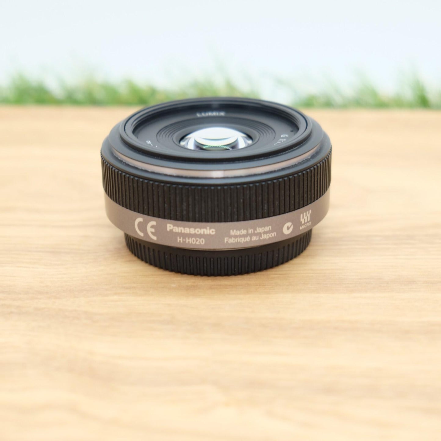 Panasonic LUMIX G 20mm f/1.7 ASPH H-H020 Lens Black  W/ Box Japan [Mint] #1124A