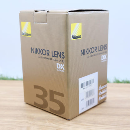 Nikon AF-S NIKKOR 35mm F/1.8 G DX SWM Aspherical W/ Box  Japan [Mint] #1153