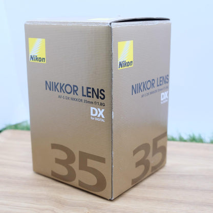 Nikon AF-S NIKKOR 35mm F/1.8 G DX SWM Aspherical W/ Box  Japan [Mint] #1153