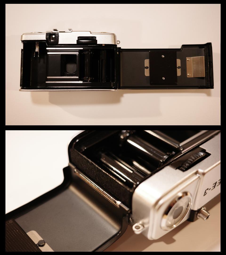 Olympus PEN EE-3 35mm Brown Suede leather Half Frame Film JP [Excellent] #1243