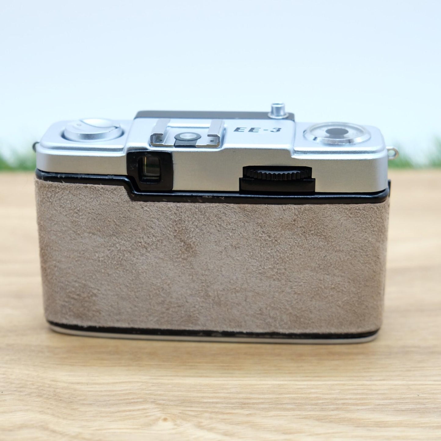 Olympus PEN EE-3 35mm Brown Suede leather Half Frame Film JP [Excellent] #1243