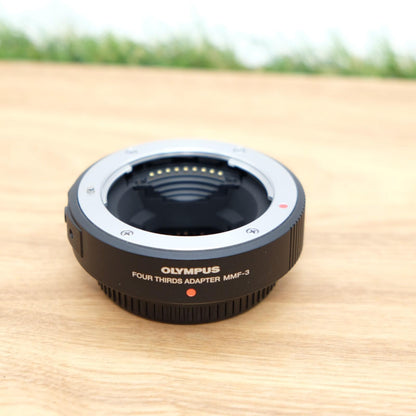 Olympus MMF-3 Four Thirds Adapter Mount Adapter M4/3 4/3 Japan [N Mint] #1125B