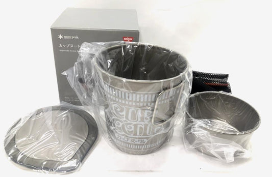 Snow peak x Nissin Cup Noodle Cooker  SCS-070 Outdoor Camp Cooking Japan #23127B