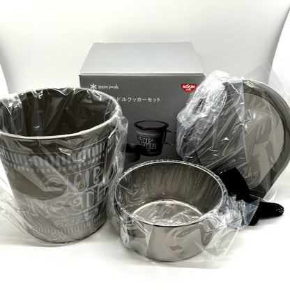 Snow peak x Nissin Cup Noodle Cooker  SCS-070 Outdoor Camp Cooking Japan #23127B