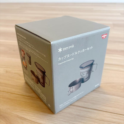 Snow peak x Nissin Cup Noodle Cooker  SCS-070 Outdoor Camp Cooking Japan #23127B