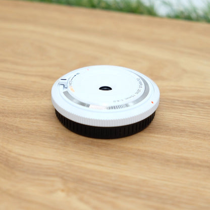 Olympus 15mm f/8 Lens BCL-1580 White for PEN Camera W/ Box Japan [Mint] #1139A