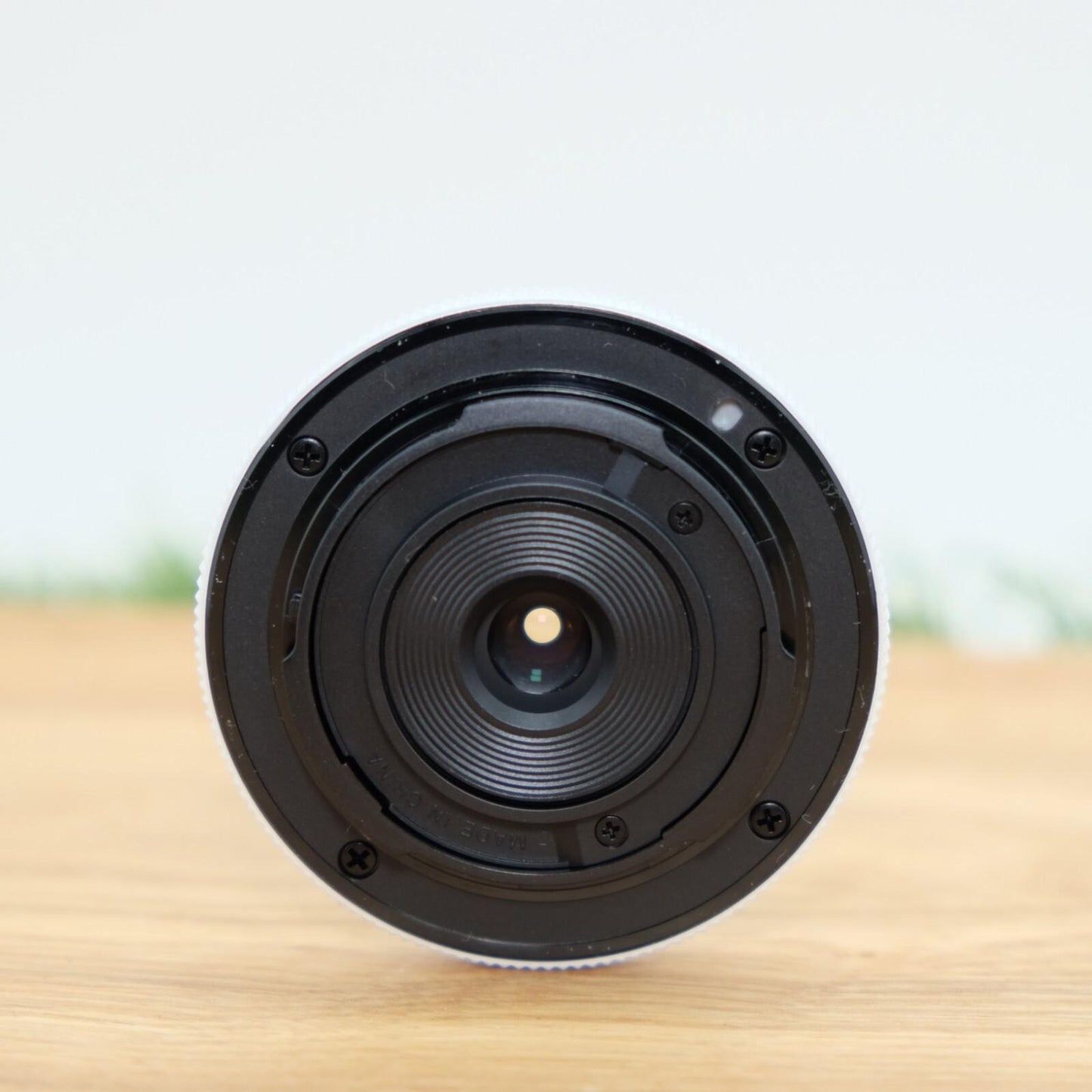 Olympus 15mm f/8 Lens BCL-1580 White for PEN Camera W/ Box Japan [Mint] #1139A