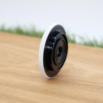 Olympus 15mm f/8 Lens BCL-1580 White for PEN Camera W/ Box Japan [Mint] #1139A