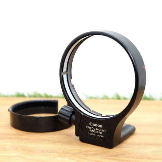 Canon Ring Tripod Seat B (B) Black EF 100mm F2.8 Macro Lens Japan [Mint] #1248
