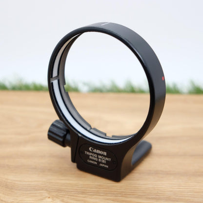 Canon Ring Tripod Seat B (B) Black EF 100mm F2.8 Macro Lens Japan [Mint] #1248