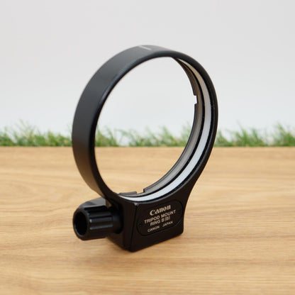 Canon Ring Tripod Seat B (B) Black EF 100mm F2.8 Macro Lens Japan [Mint] #1248