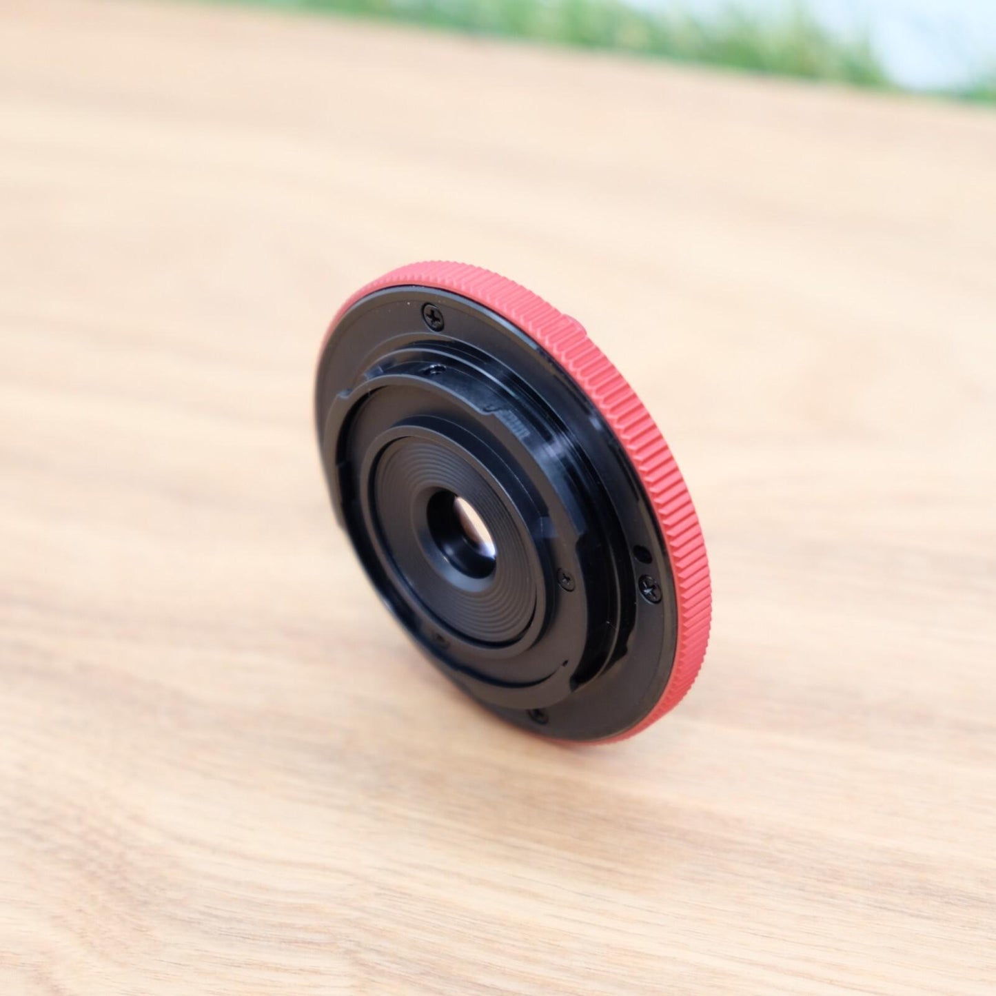 Olympus 15mm f/8 Lens BCL-1580 Red for PEN Camera W/ Box Japan [Mint] #1077C