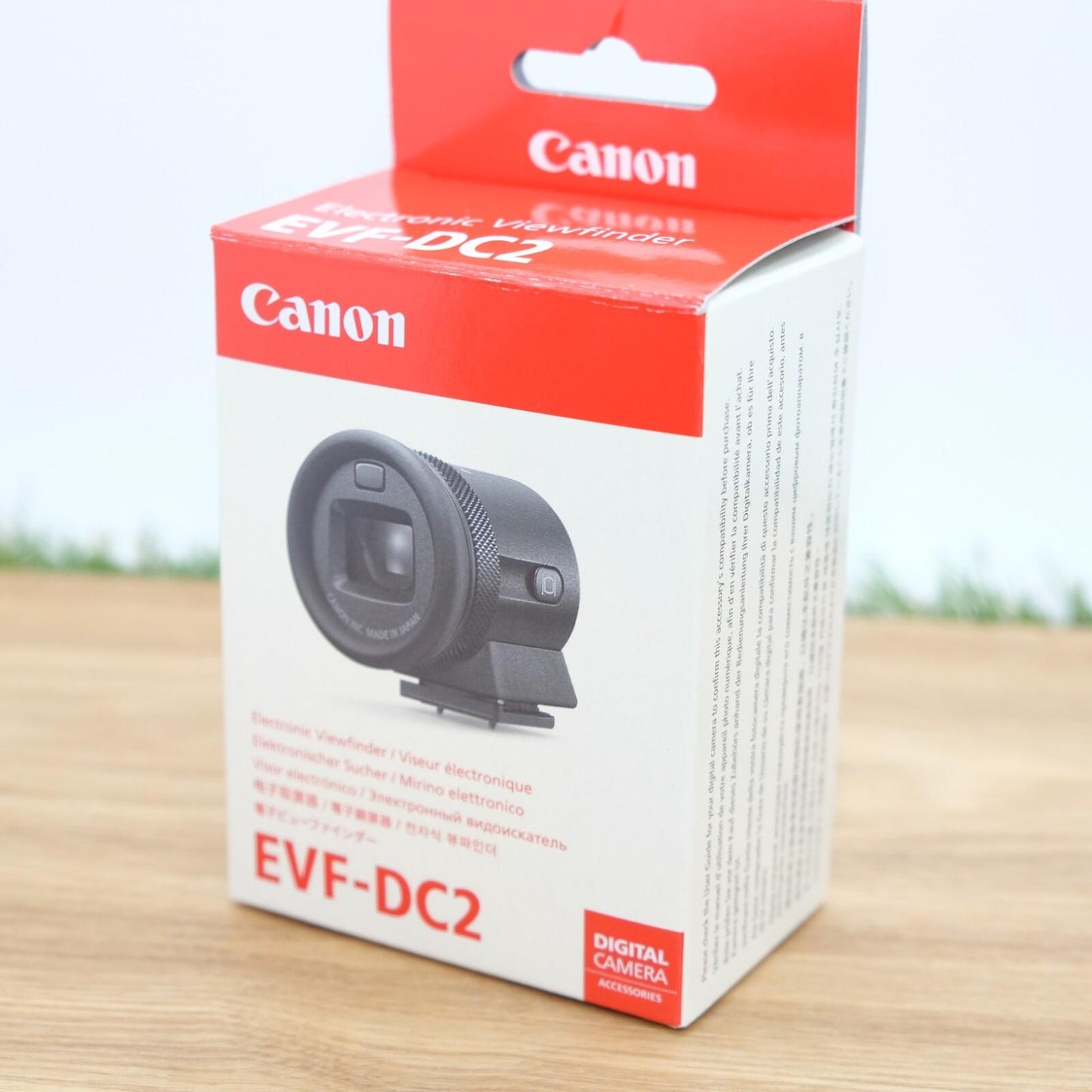 Canon EVF-DC2 Viewfinder for Canon EOS M3 M6 G3X Black W/ Box Japan [Mint] #1265