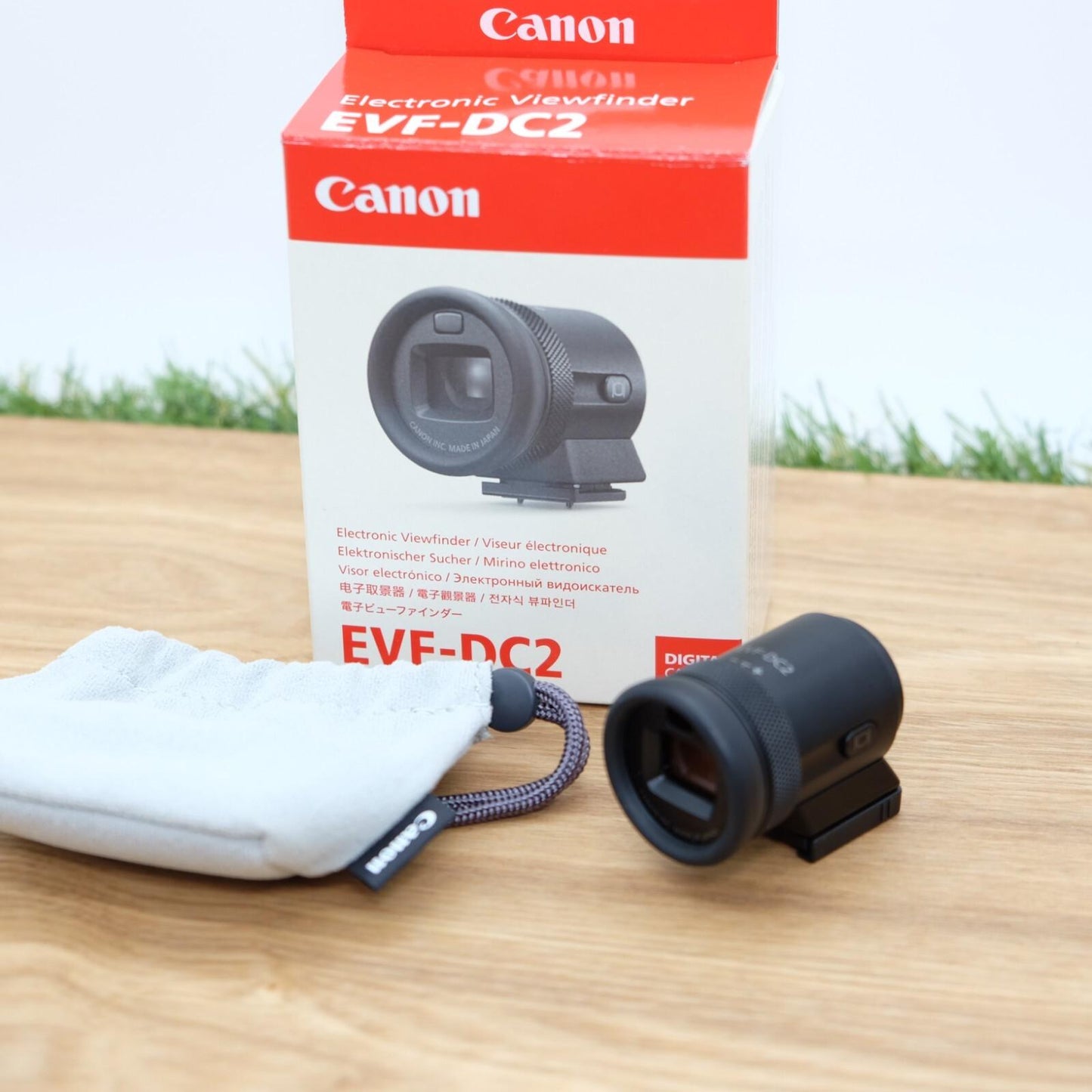 Canon EVF-DC2 Viewfinder for Canon EOS M3 M6 G3X Black W/ Box Japan [Mint] #1265