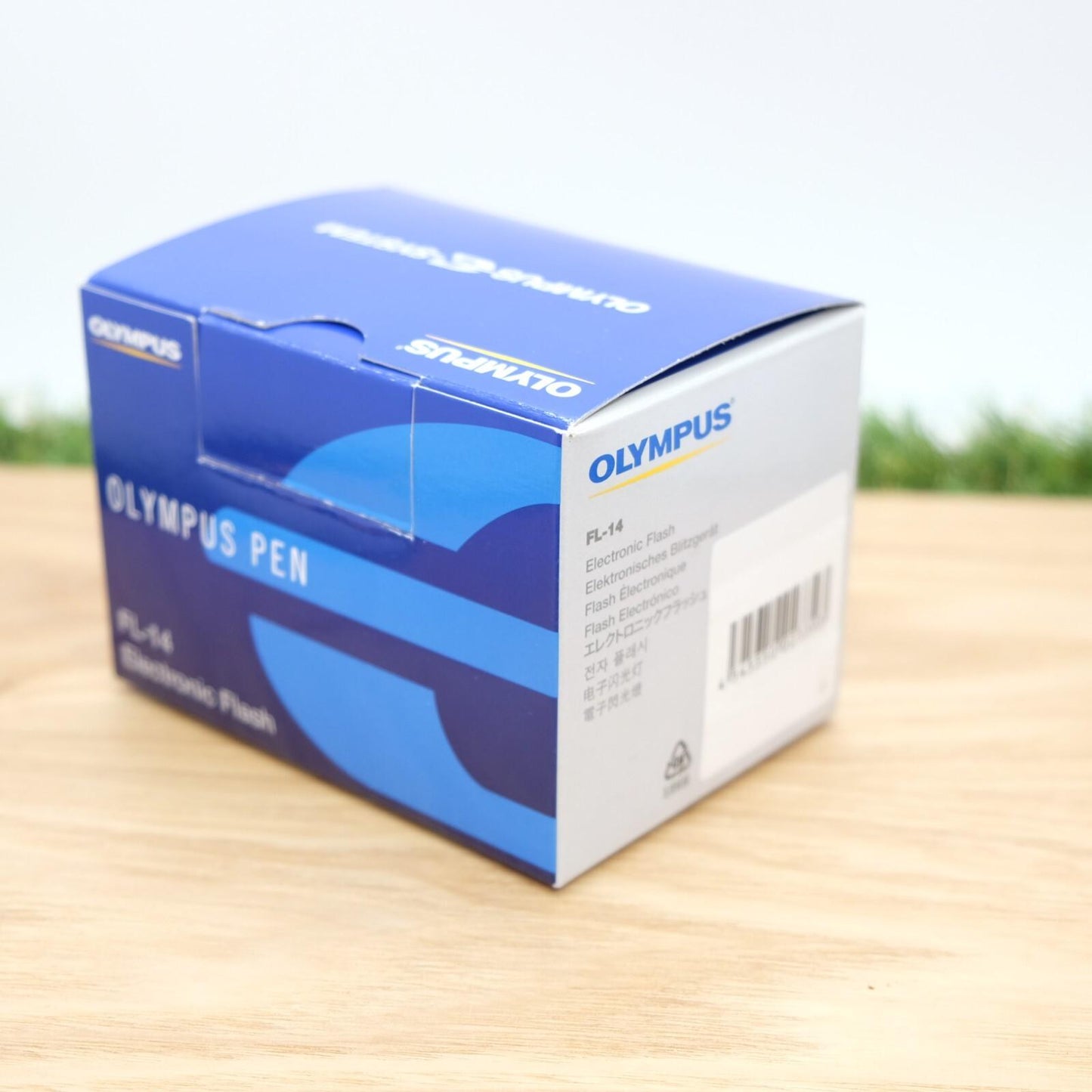 Olympus FL-14 Electronic Shoe Mount Flash W/ Box & Case Japan [Mint] #1274