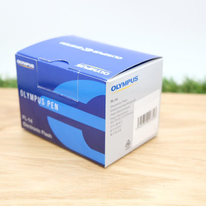 Olympus FL-14 Electronic Shoe Mount Flash W/ Box & Case Japan [Mint] #1274