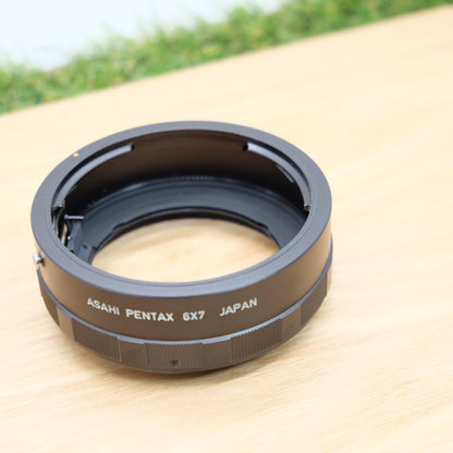 アサヒペンタックス 6x7 オートエクステンションチューブ 67リング 1/2/3セット 日本製 [ニアミント] #1175A 