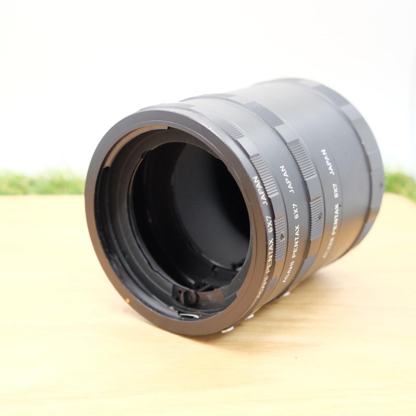 Asahi PENTAX 6x7 Auto Extension Tube 67 Ring 1 2 3 Set  W/ Case [N Mint] #1175B