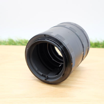 Asahi PENTAX 6x7 Auto Extension Tube 67 Ring 1 2 3 Set  W/ Case [N Mint] #1175B