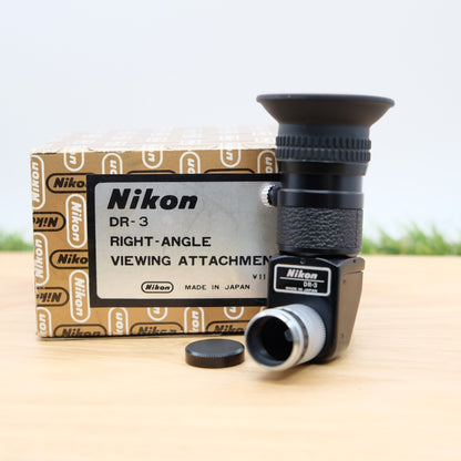Nikon Angle Finder DR-3 For F 35mm Film Camera SLR BK Japan [Near Mint]  #1174A