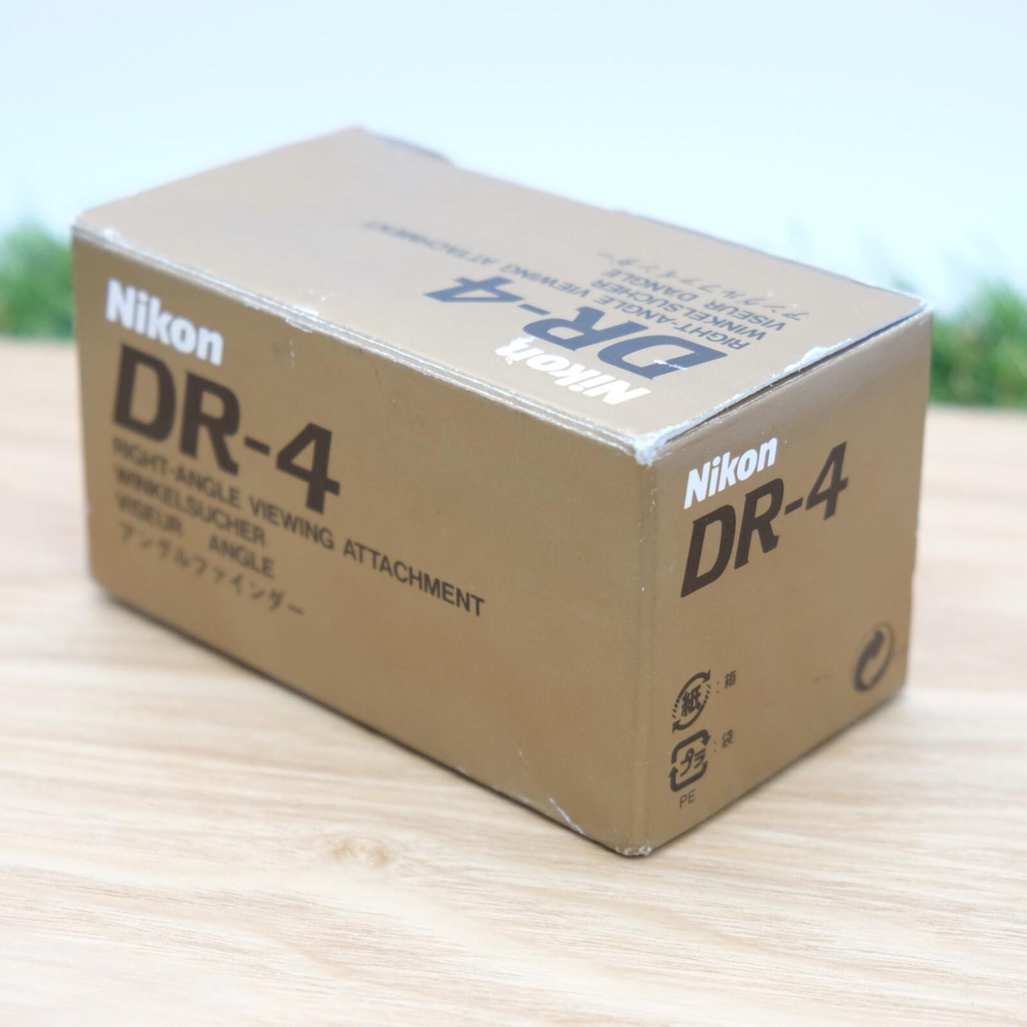 Nikon DR-4 Angle Finder For F 35mm Film Camera SLR Black Japan [Mint] #1277